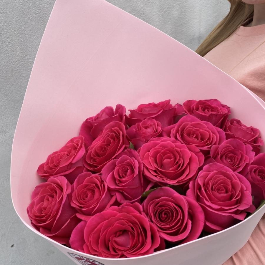 Букеты из розовых роз 70 см (Эквадор) articul: 187616