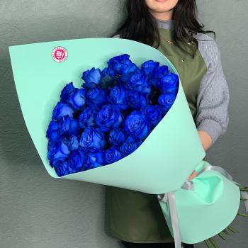 Букеты из синих роз (Эквадор) артикул: 188600